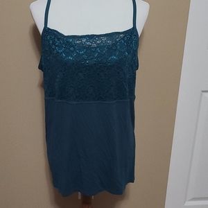 Lane Bryant Lace accent cami